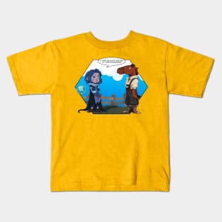 A Little Backwards Kids T-Shirt